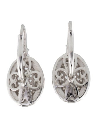 Gabriel & Co. 1.90ctw Sapphire Drop Earrings