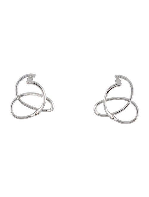 Gabriel & Co. 14K Diamond Intricate Twisted Hoop Earrings