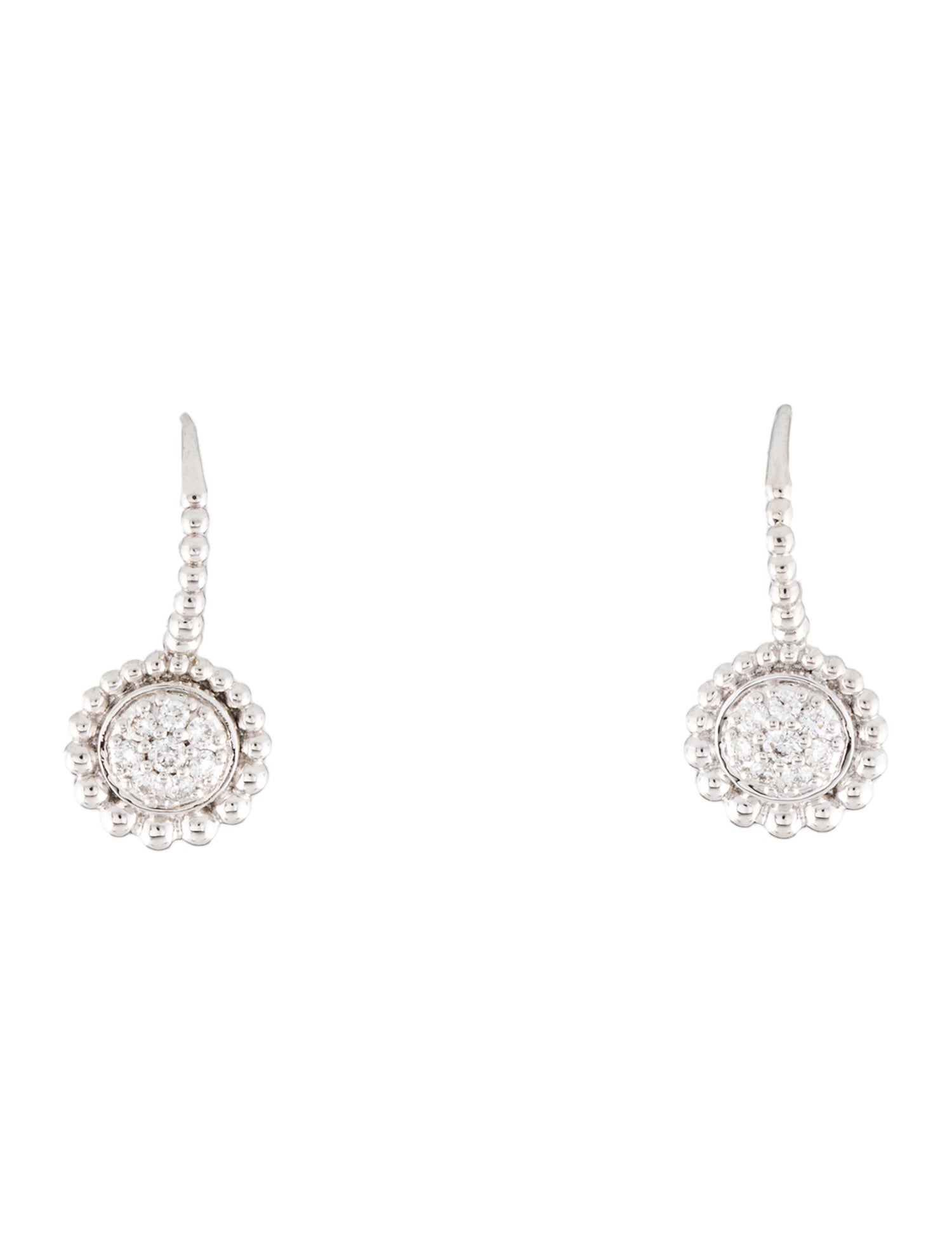 Gabriel & Co. Diamond Pavé Bujukan Drop Earrings