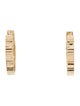 Gabriel & Co. 14K Diamond Textured Hoop Earrings