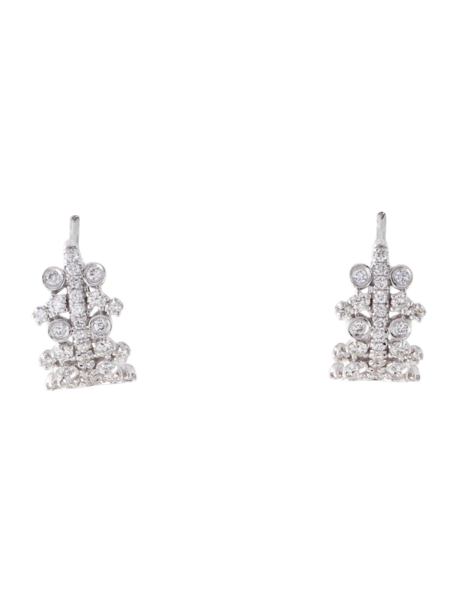 Gabriel & Co. 14K Diamond Huggie Earrings