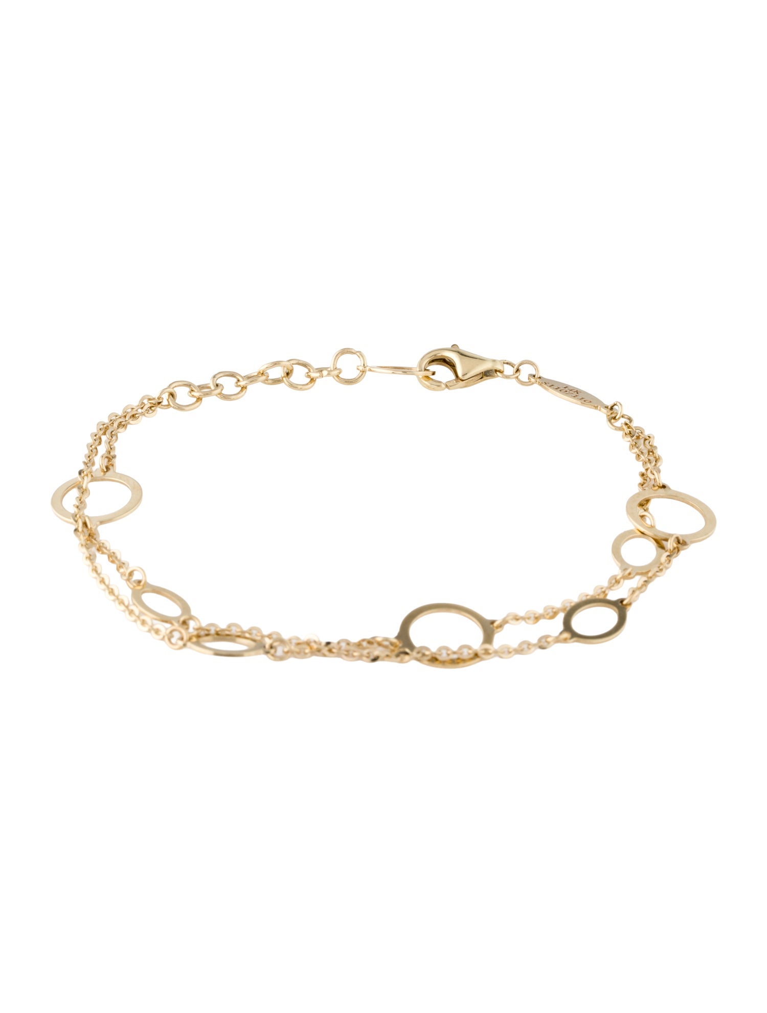 Gabriel & Co. 14K Station Link Bracelet