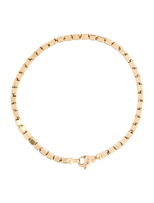 Gabriel & Co. 14K Square Link Bracelet