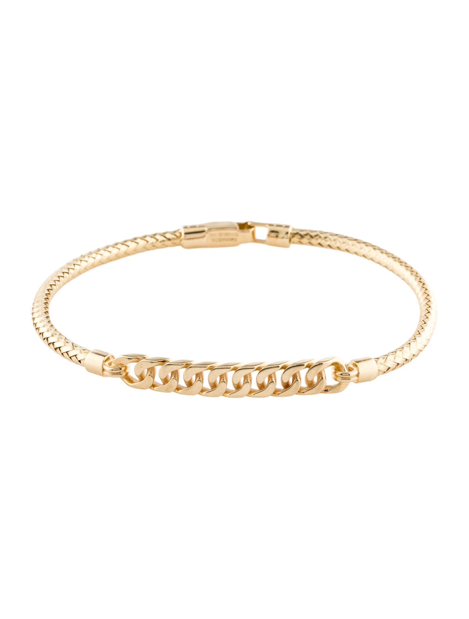 Gabriel & Co. 14K Curb Chain Link Bangle Bracelet