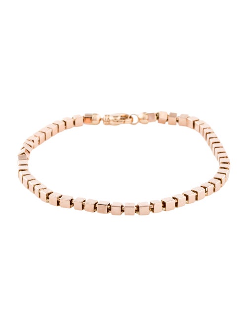 Gabriel & Co. 14K Cube Bead Link Bracelet