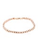 Gabriel & Co. 14K Cube Bead Link Bracelet