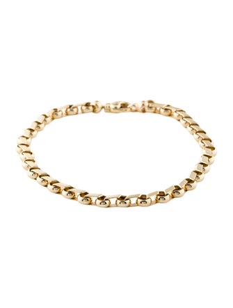 Gabriel & Co. 14K Slanted Link Bracelet