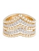 Gabriel & Co. 14K Diamond Bujukan Chevron Ring