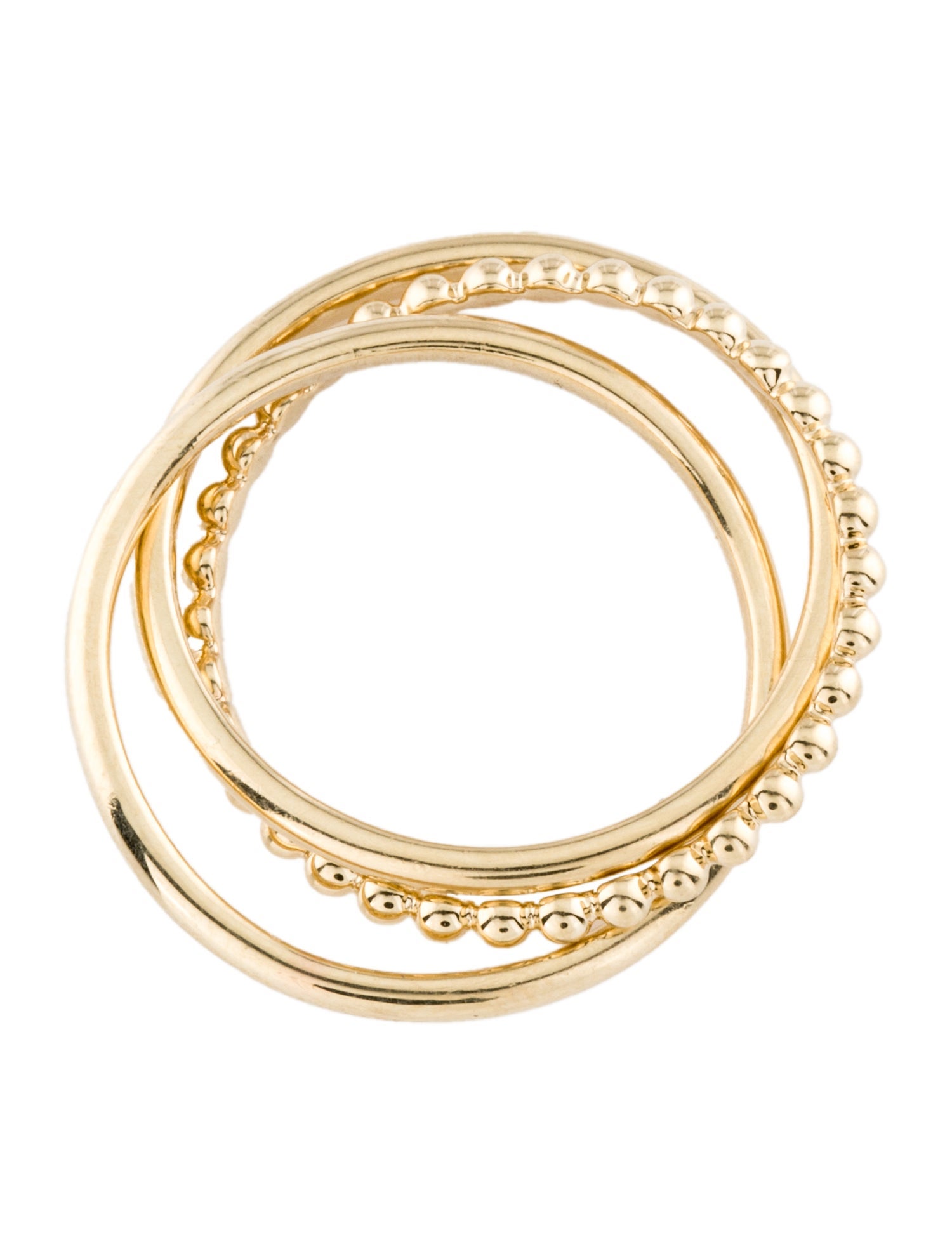 Gabriel & Co. 14K Criss Cross Eternity Ring