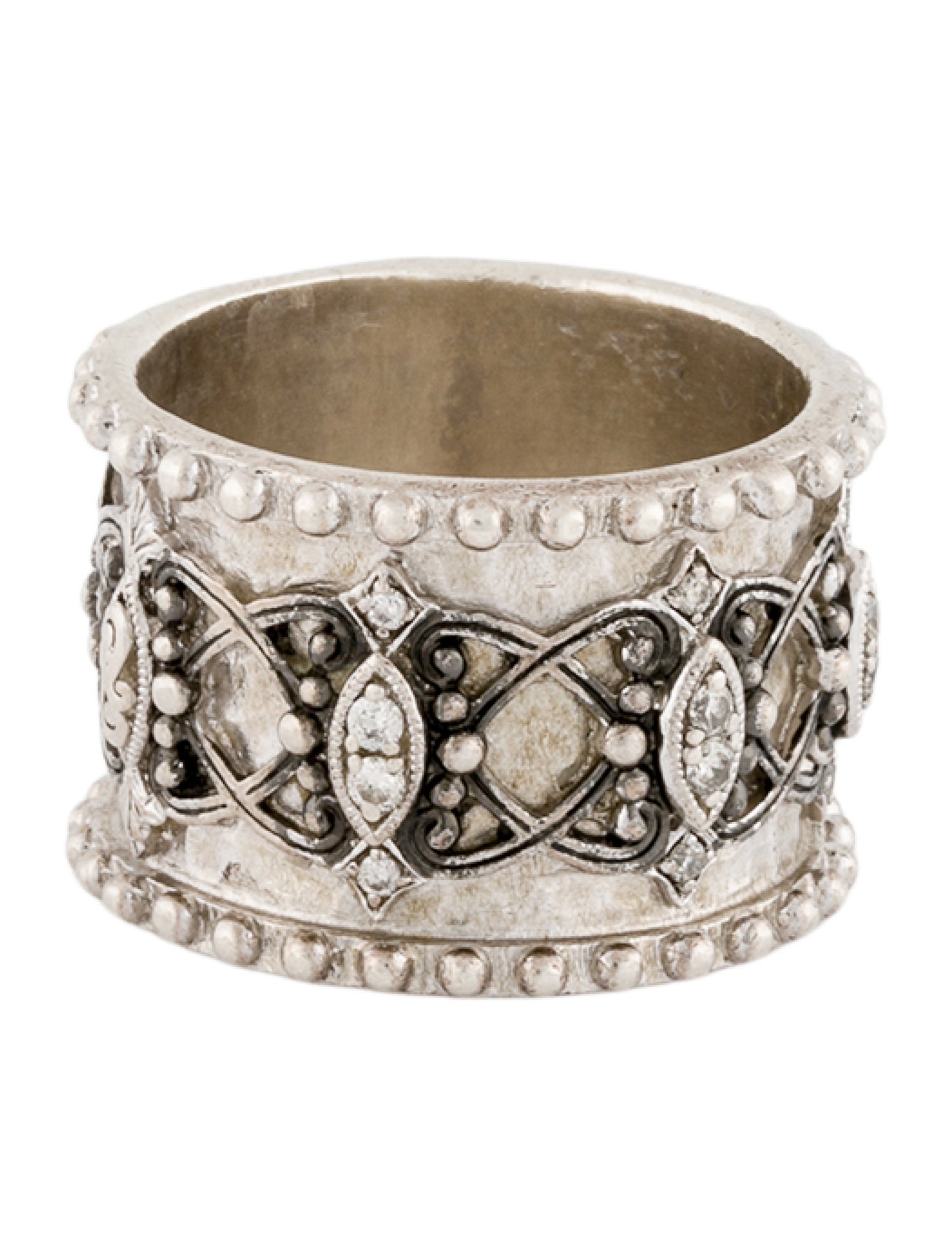 Gabriel & Co. Diamond Wide Band Ring