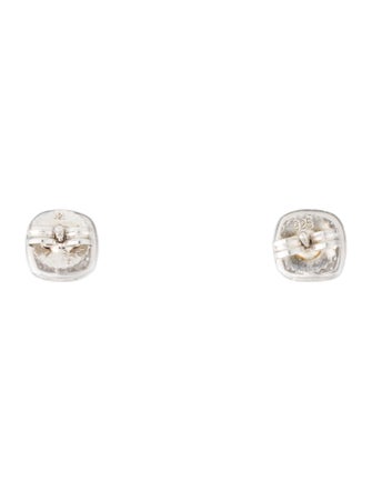 Gabriel & Co. Synthetic Sapphire & Cubic Zirconia Stud Earrings