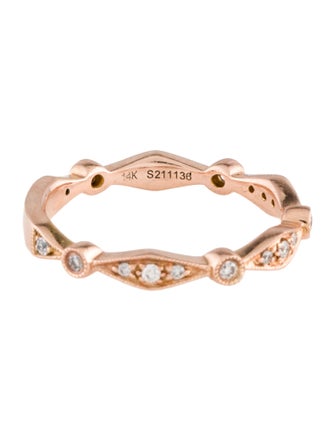 Gabriel & Co. 14K Diamond Band