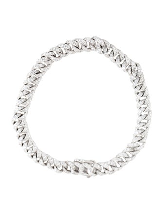 Gabriel & Co. 14K 3.45ctw Diamond Tennis Bracelet