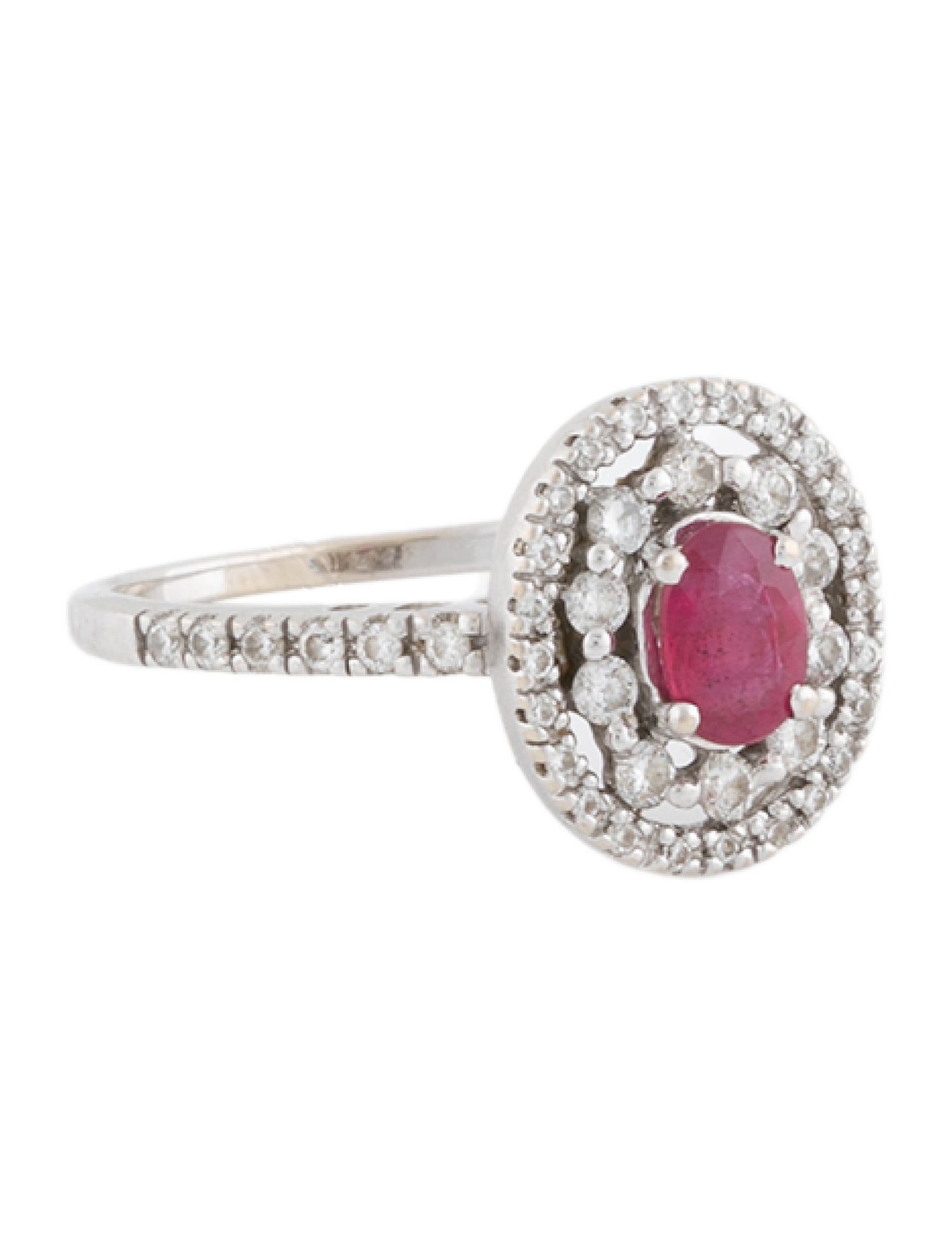 Gabriel & Co. 14K Ruby & Diamond Ring