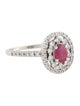 Gabriel & Co. 14K Ruby & Diamond Ring