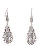 Gabriel & Co. Two-Tone Hammered Filigree Drop Earrings