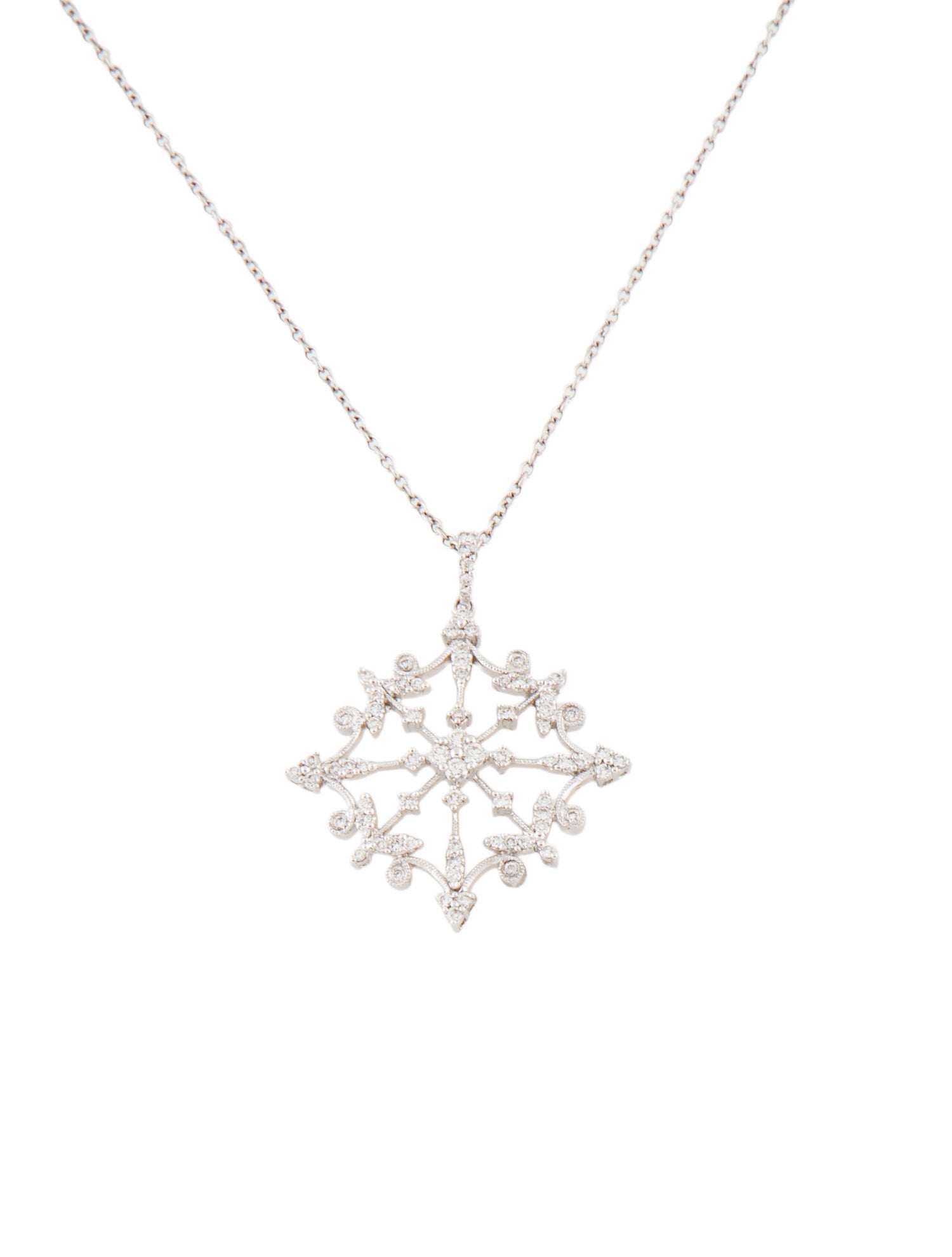 Gabriel & Co. 14K Diamond Pendant Necklace