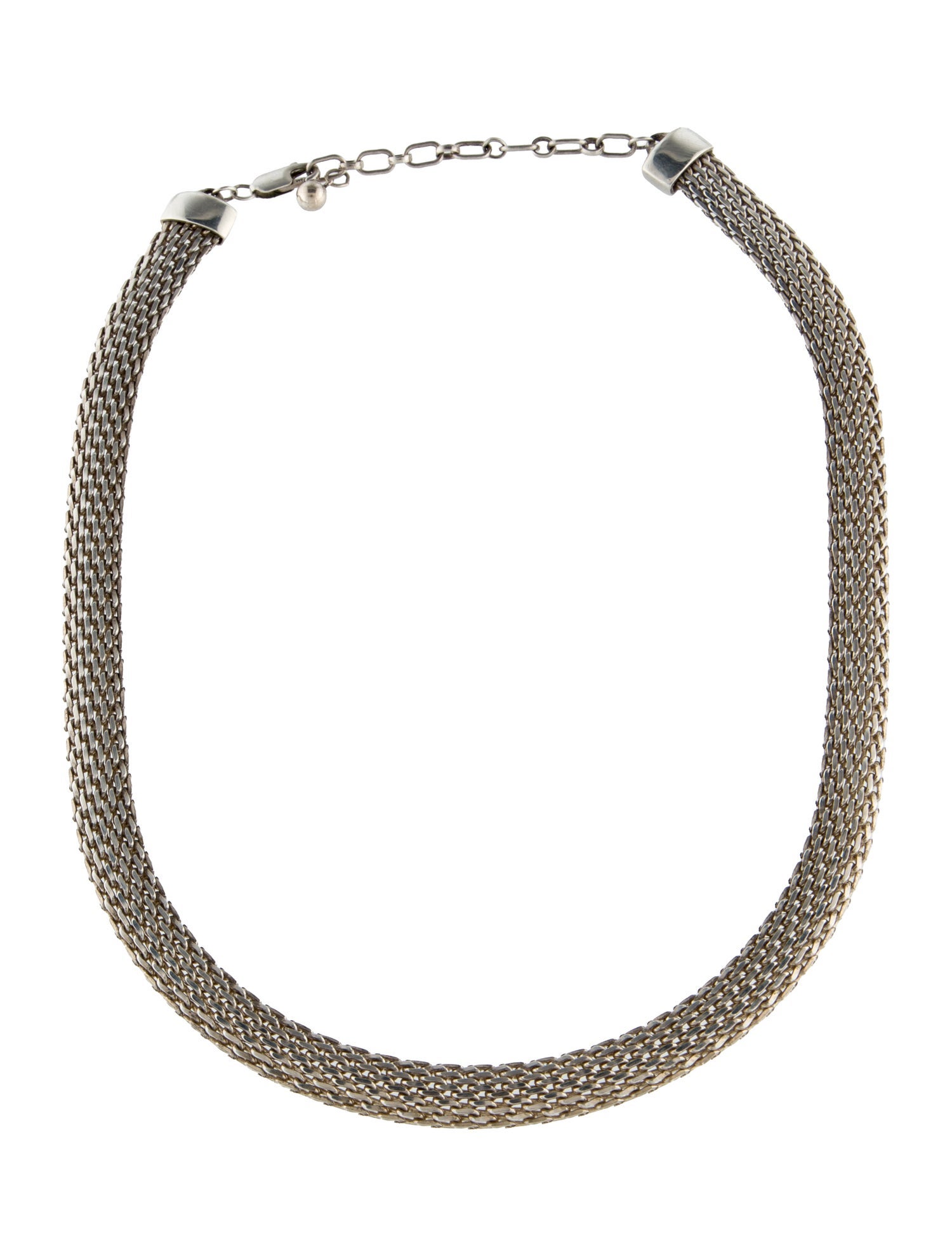 Gabriel & Co. Mesh Link Necklace