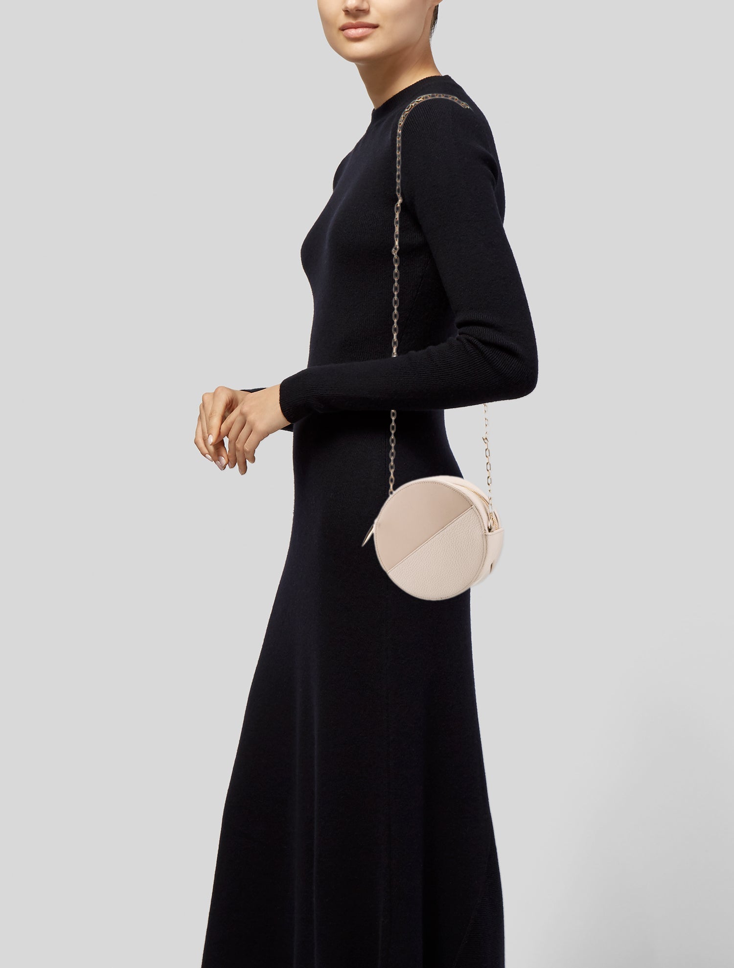 Globe-Trotter Leather Crossbody Bag