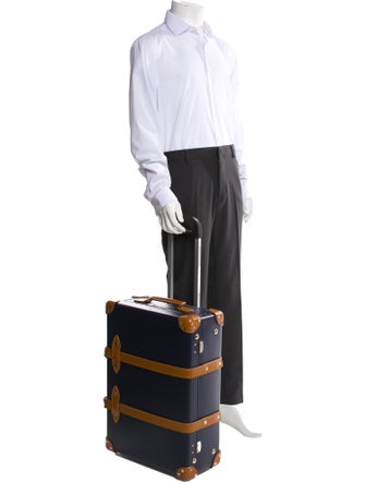 Globe-Trotter Globe-Trotter x Land Rover Mens' Leather Suitcase