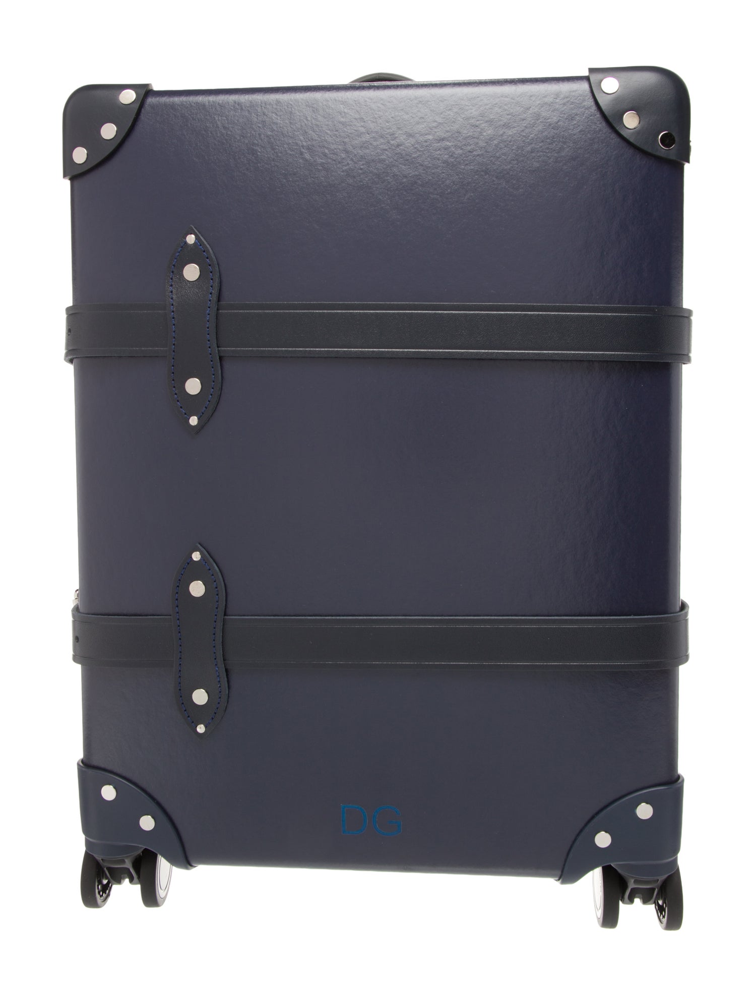 Globe-Trotter leather trunk suitcase