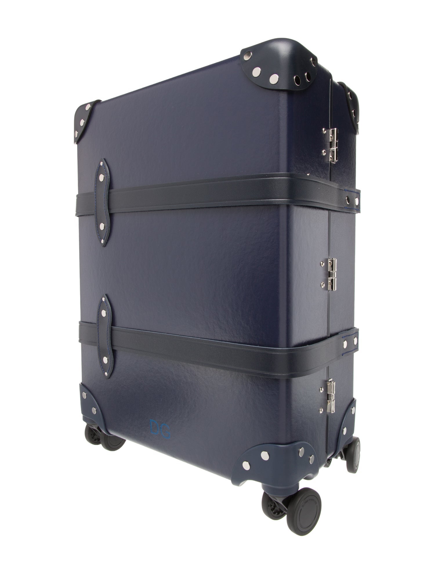 Globe-Trotter leather trunk suitcase