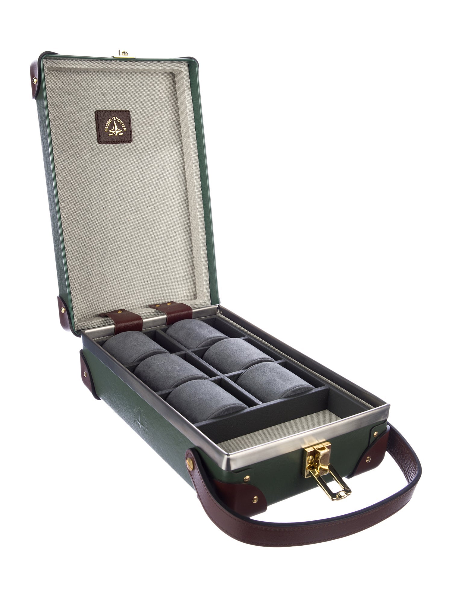 Globe-Trotter Travel Watch Case