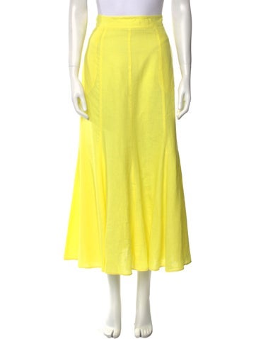 Gabriela Hearst Skirts Linen Midi Length Skirt Us6, It42 | M