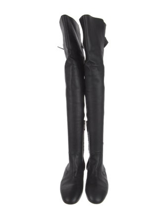 Gabriela Hearst Leather Lace-Up Boots
