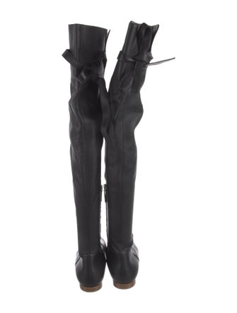 Gabriela Hearst Leather Lace-Up Boots