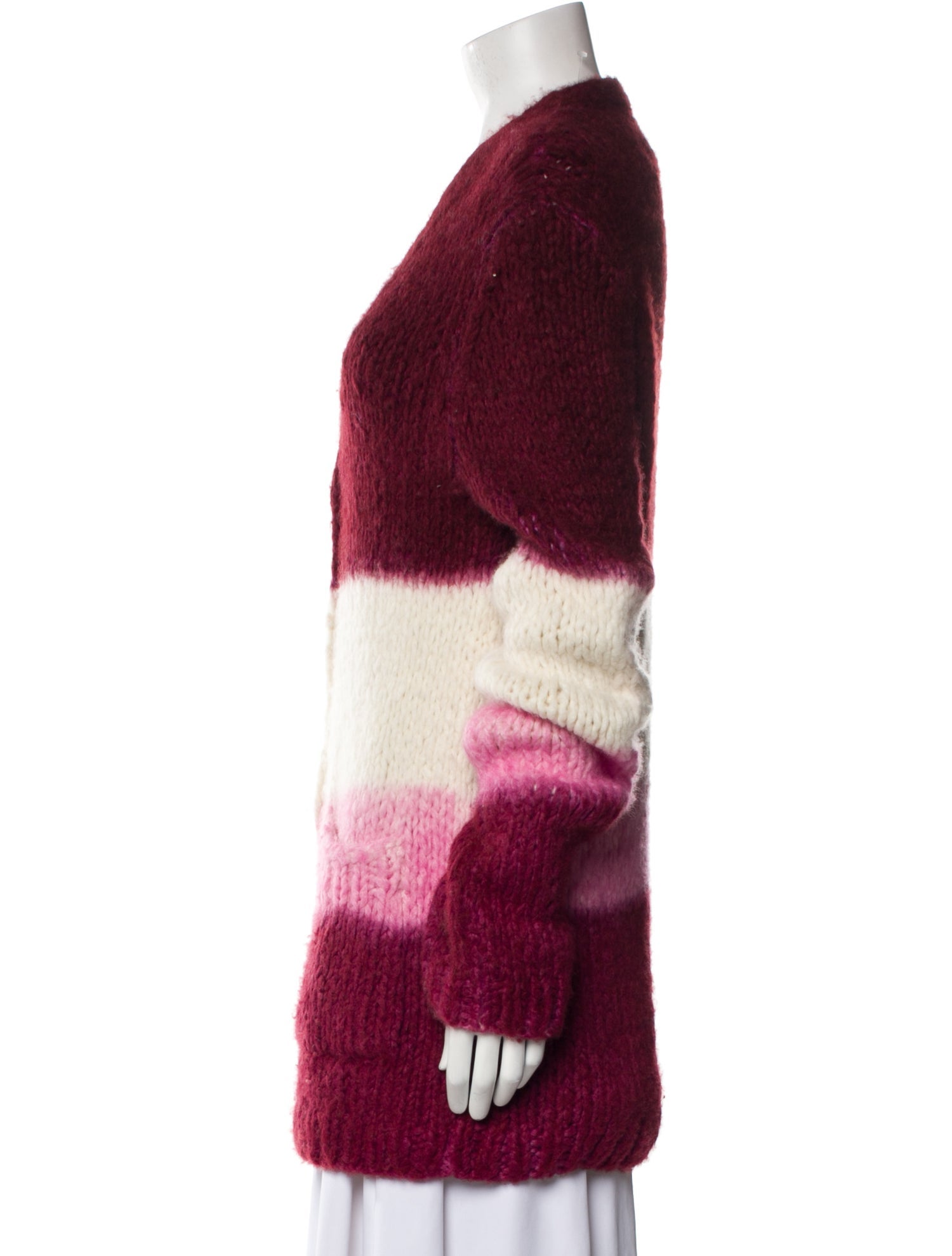 Gabriela Hearst Cashmere Colorblock Pattern Sweater