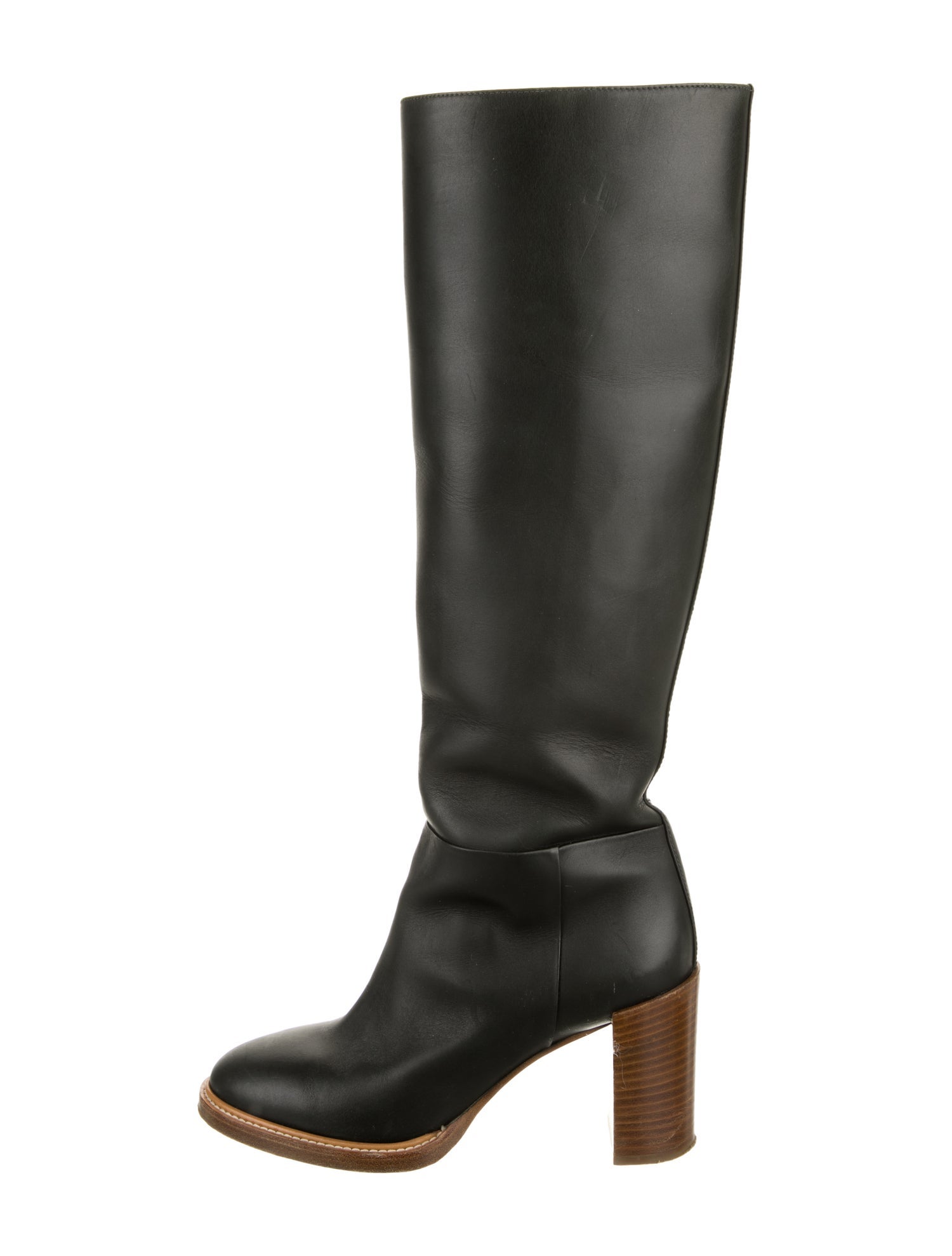 Gabriela Hearst Leather Riding Boots