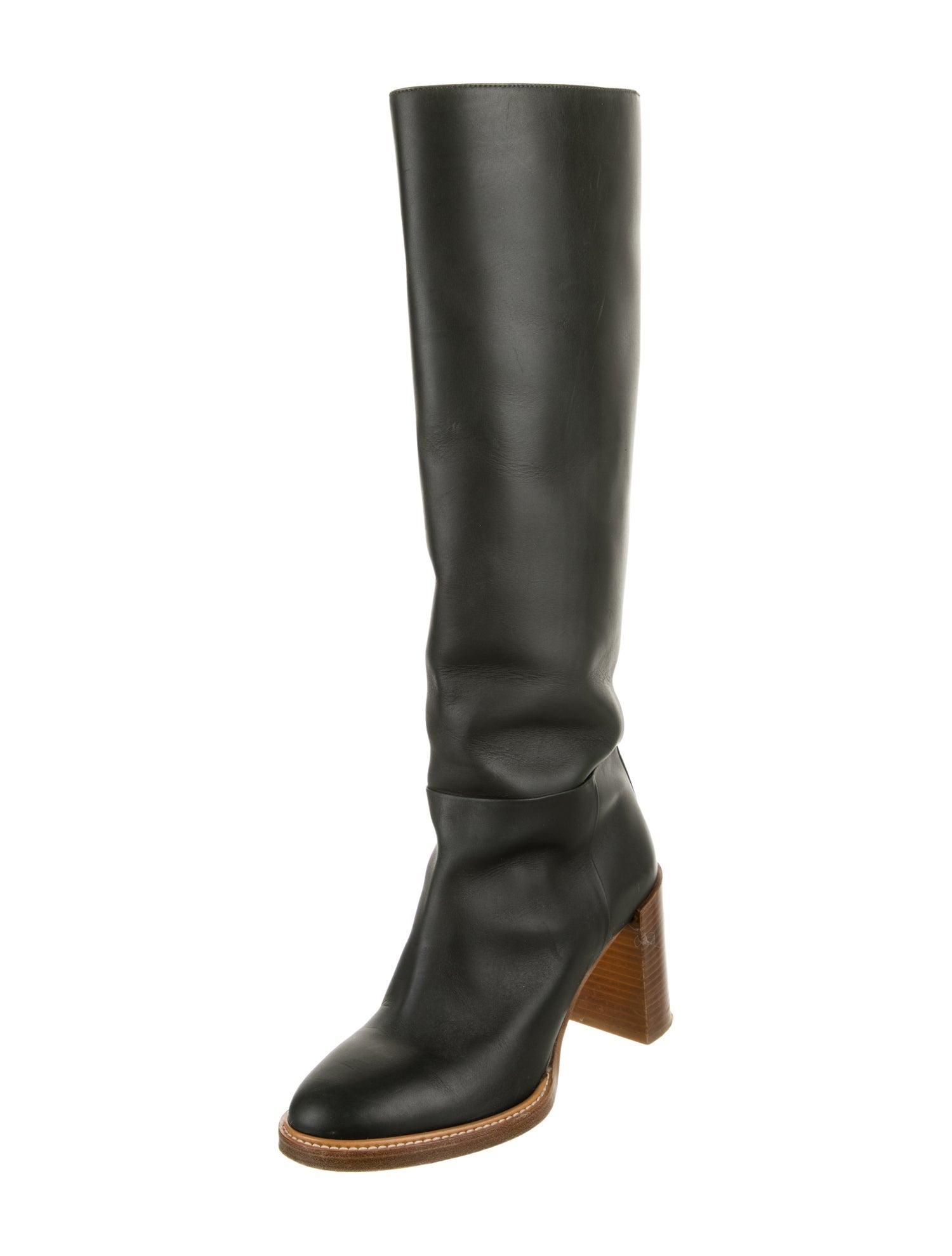 Gabriela Hearst Leather Riding Boots