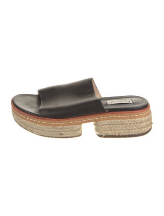 Gabriela Hearst Leather Espadrilles