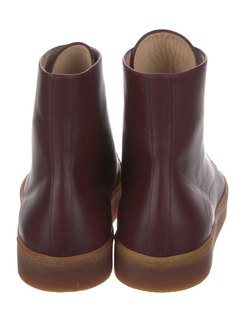 Gabriela Hearst Leather Lace-Up Boots