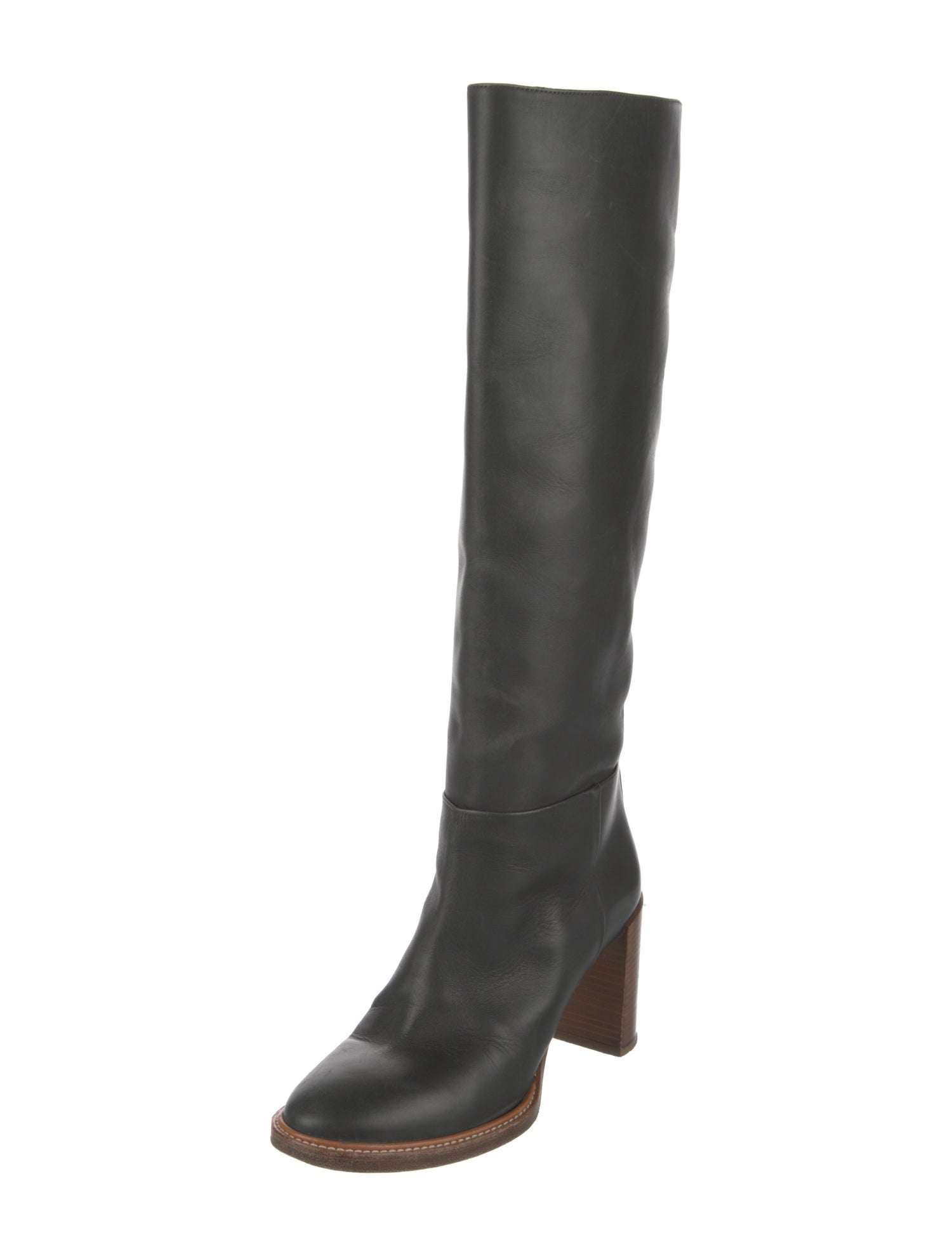 Gabriela Hearst Leather Riding Boots
