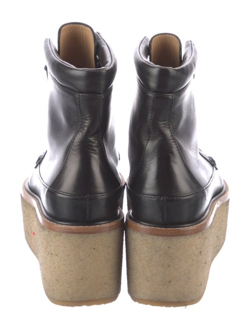 Gabriela Hearst Leather Lace-Up Boots