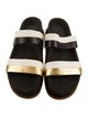 Gabriela Hearst Leather Striped Slides