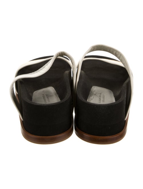 Gabriela Hearst Leather Striped Slides