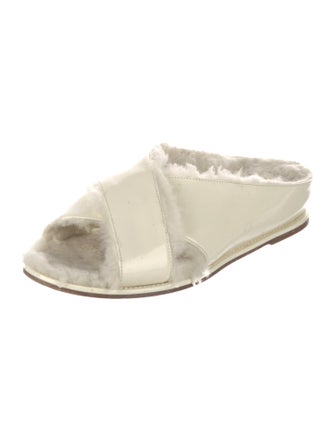 Gabriela Hearst Leather Printed Slides