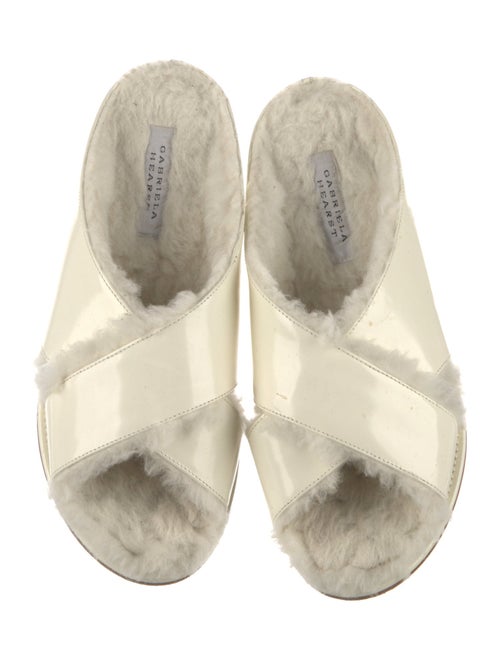 Gabriela Hearst Leather Printed Slides