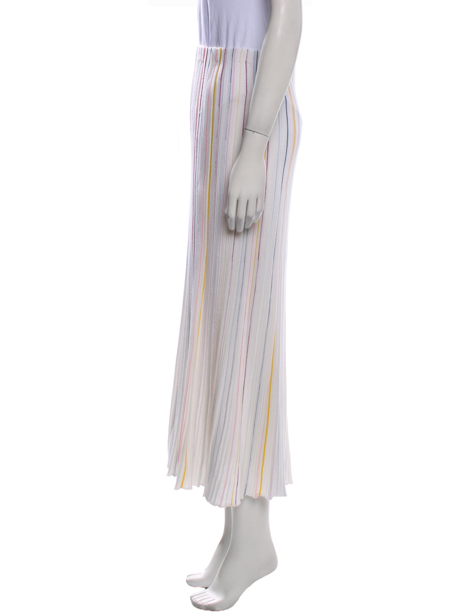Gabriela Hearst Merino Wool Midi Length Skirt