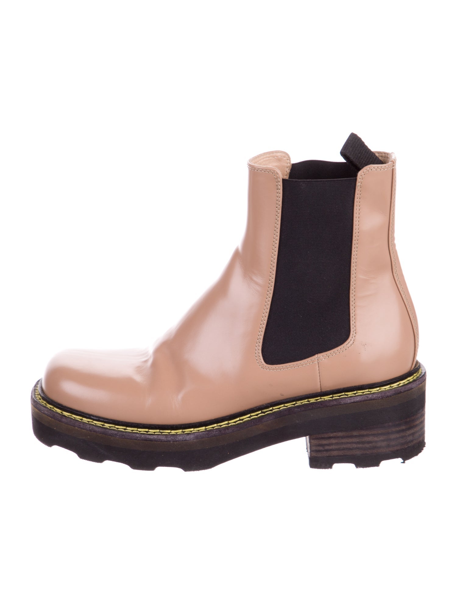 Gabriela Hearst Leather Chelsea Boots