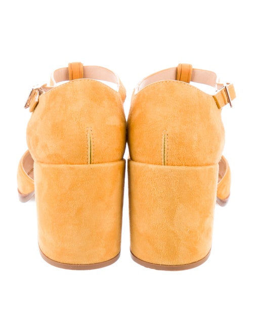 Gabriela Hearst Suede T-Strap Pumps