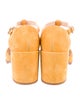 Gabriela Hearst Suede T-Strap Pumps