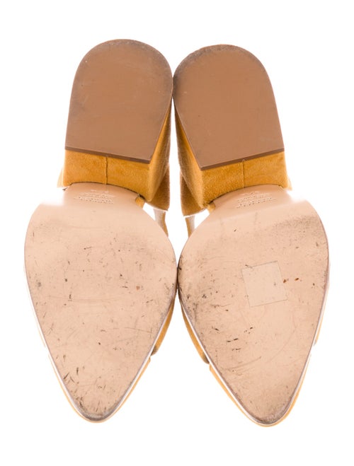 Gabriela Hearst Suede T-Strap Pumps