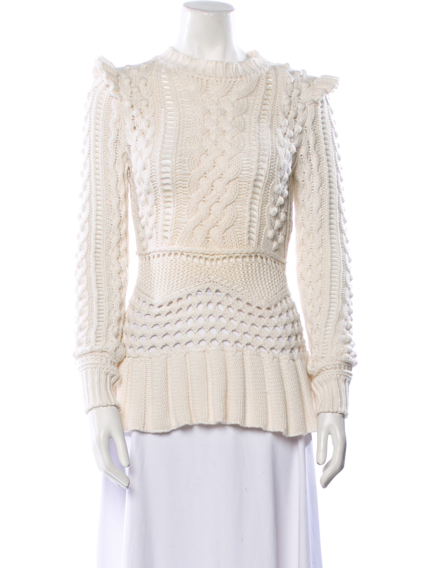 Gabriela Hearst Cashmere Mock Neck Sweater