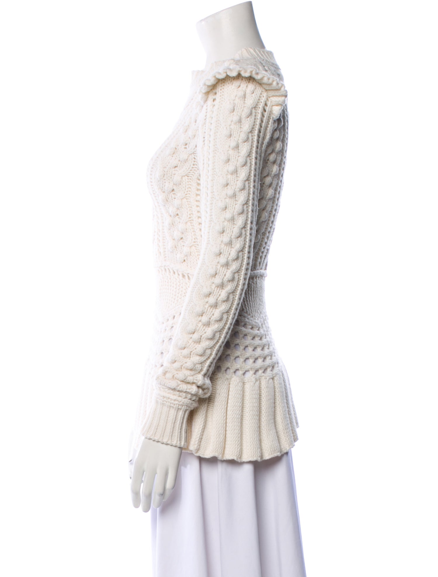 Gabriela Hearst Cashmere Mock Neck Sweater