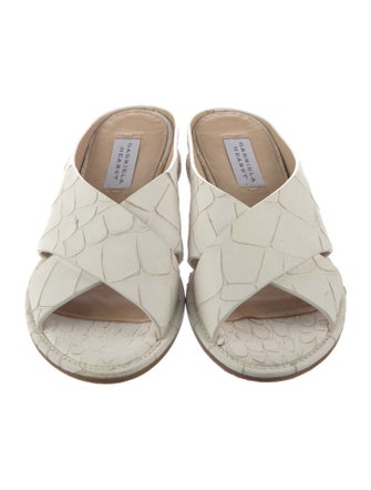 Gabriela Hearst Leather Slides