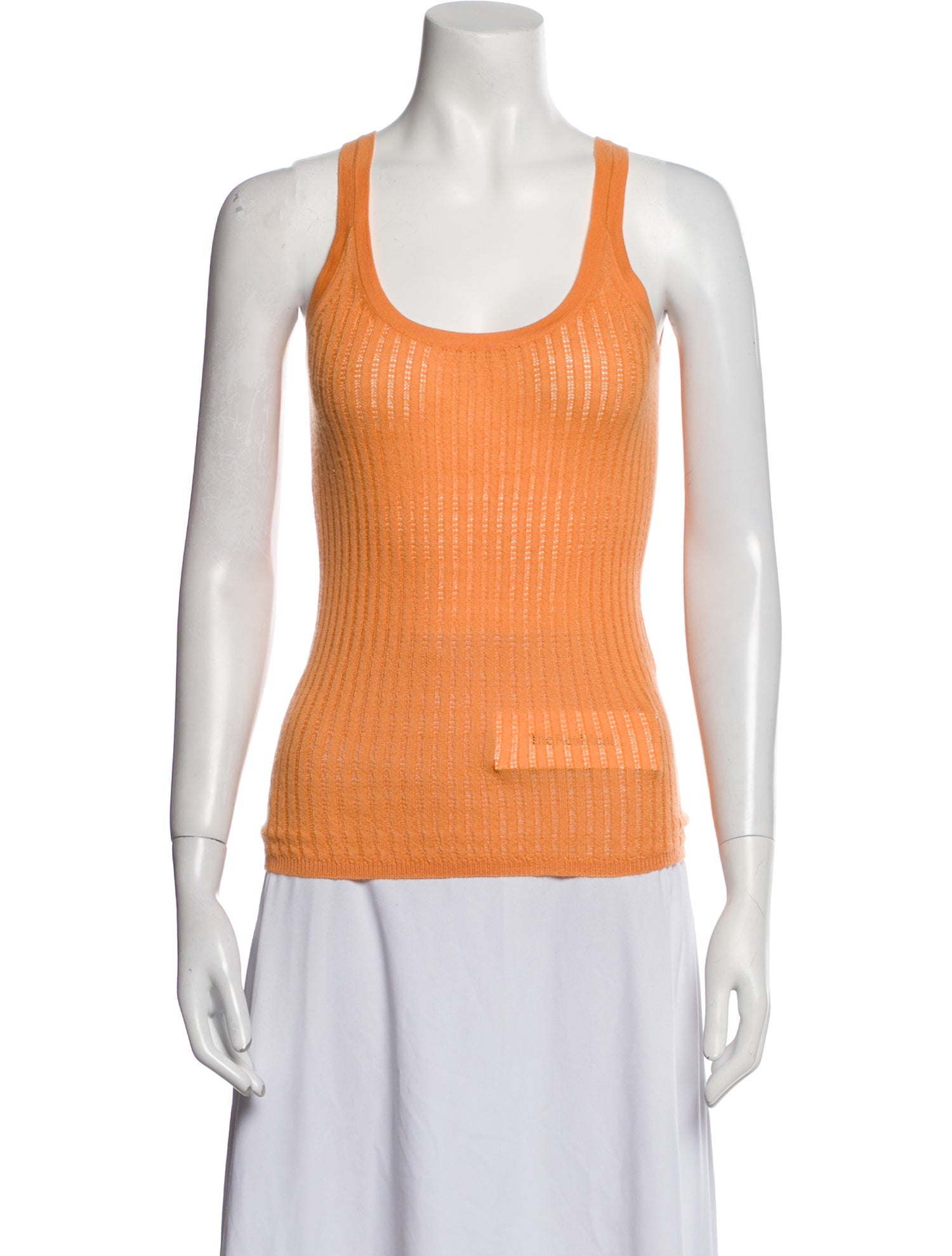 Gabriela Hearst Cashmere Scoop Neck Top